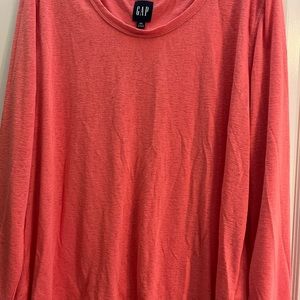 Coral long sleeve shirt size xxl